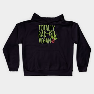 Totally Rad-Ish Vegan Kids Hoodie